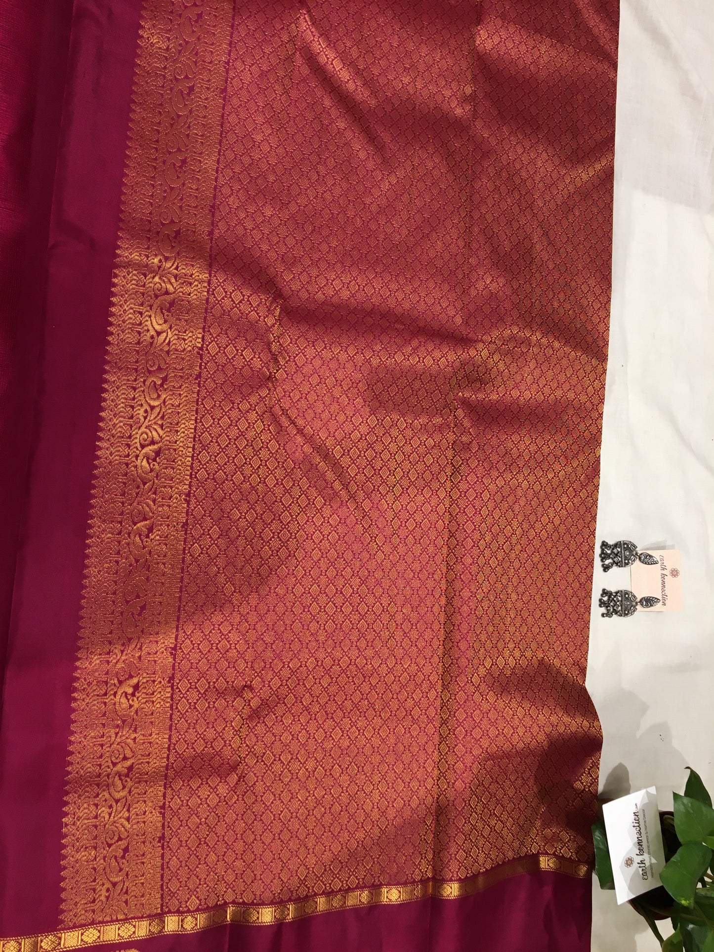 Pure Kanjivaram Oost Butta saree