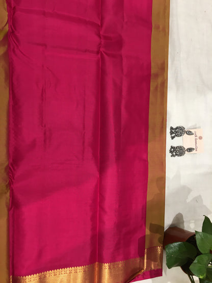 Pure Kanjivaram Banarasi  Butta Saree