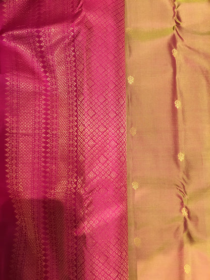 Pure Kanjivaram Banarasi  Butta Saree