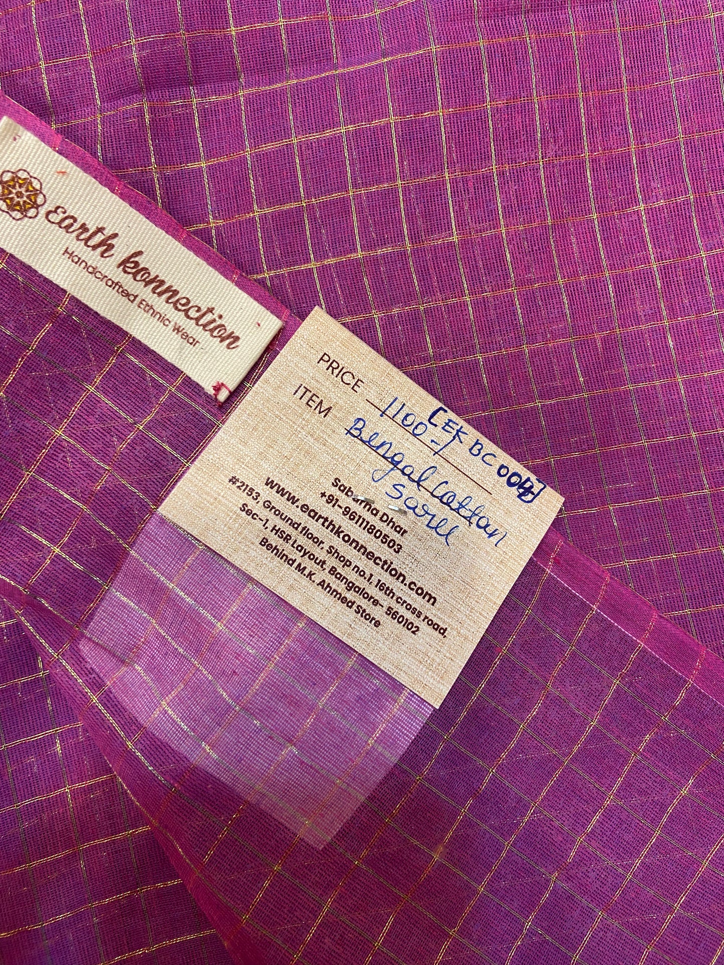 Bengal Cotton Saree