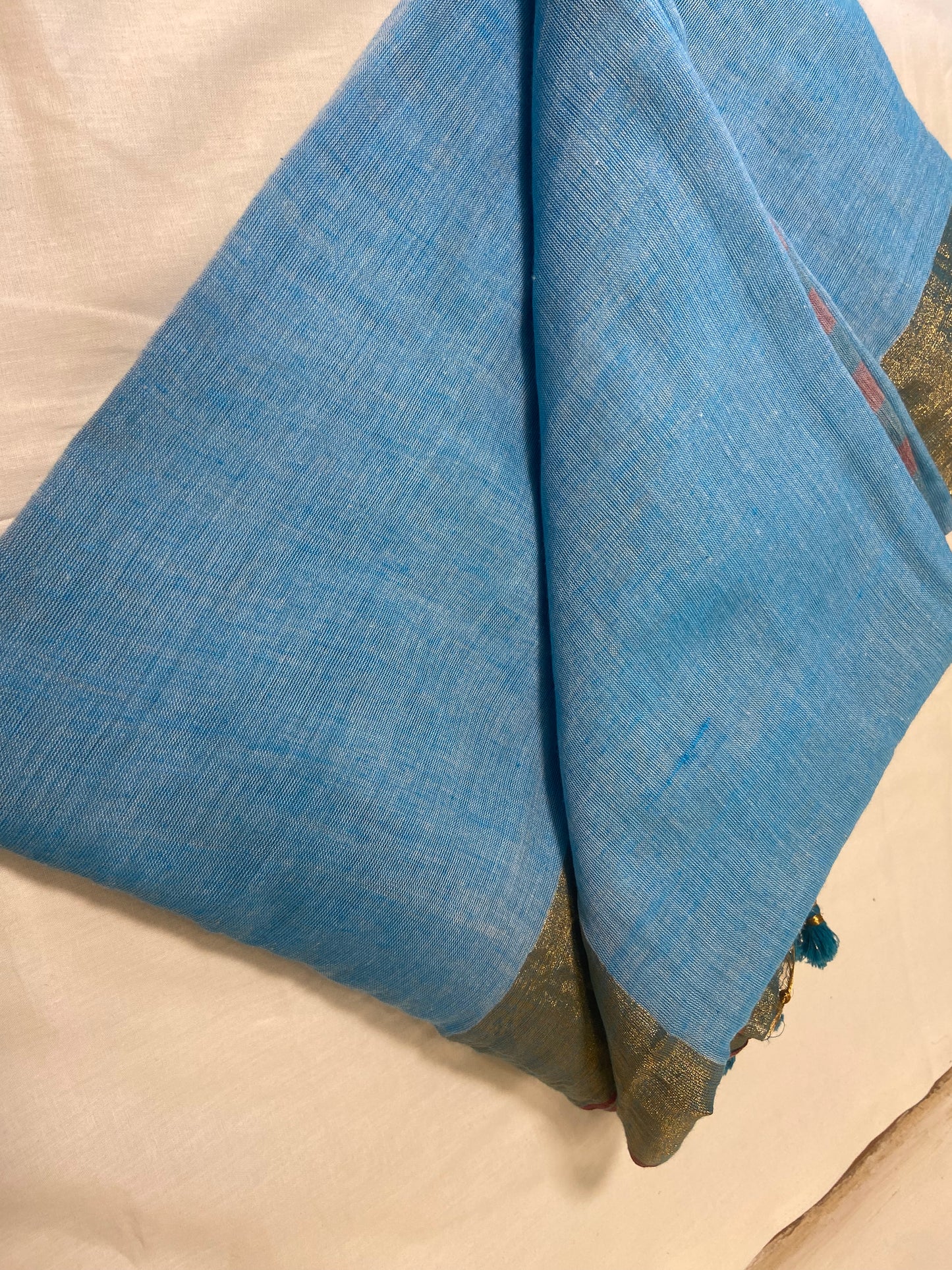 Tissue Mul cotton saree