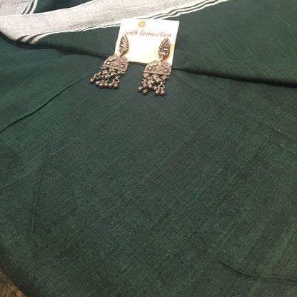 Khadi cotton jamdani saree