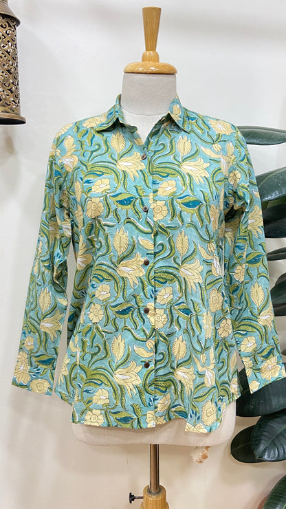 COTTON PRINTED SHIRT
