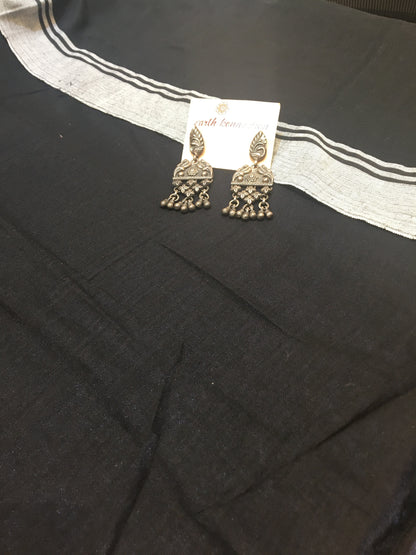 Khadi cotton jamdani saree