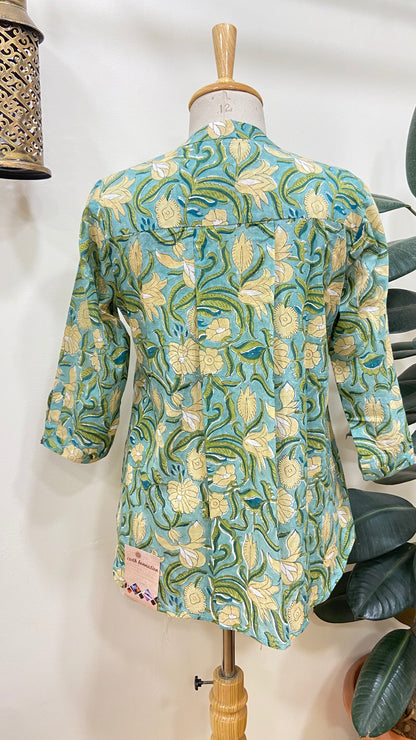 COTTON PRINTED SHIRT