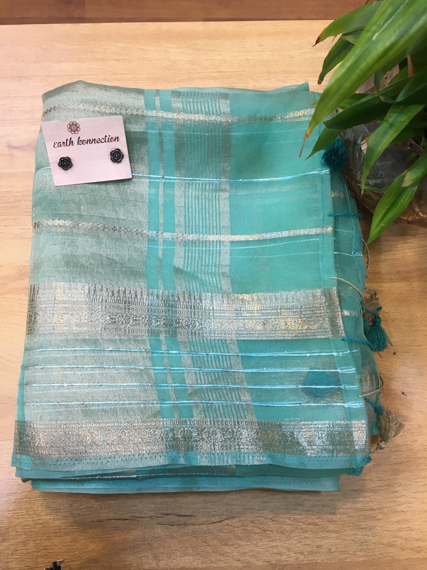 Organza silk saree