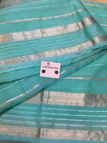 Organza silk saree