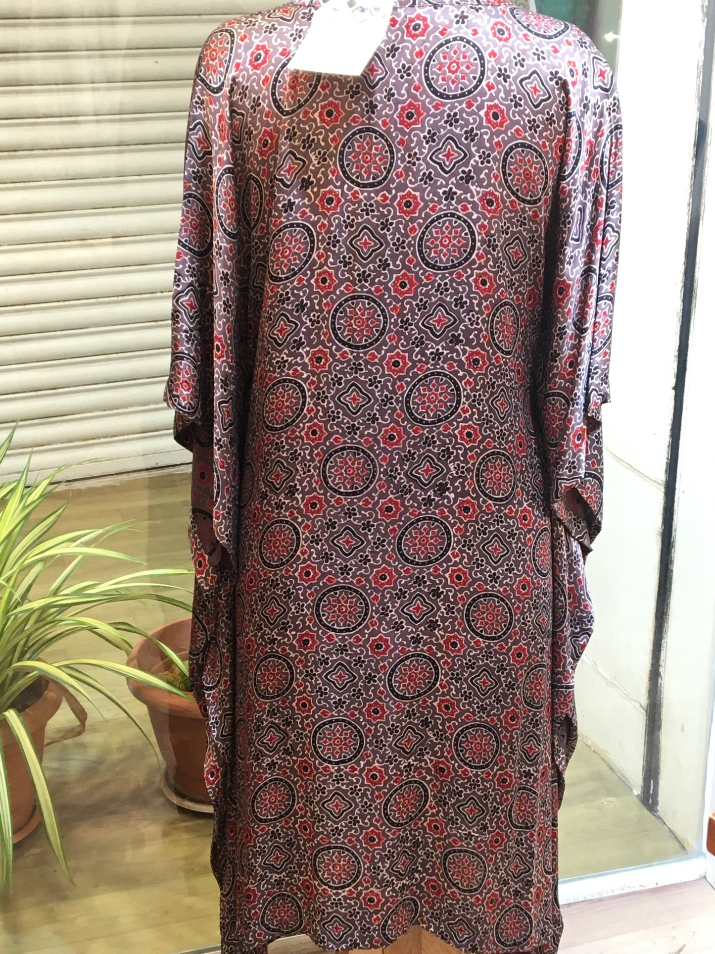 modal silk kafftan