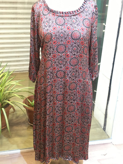 model silk kurta