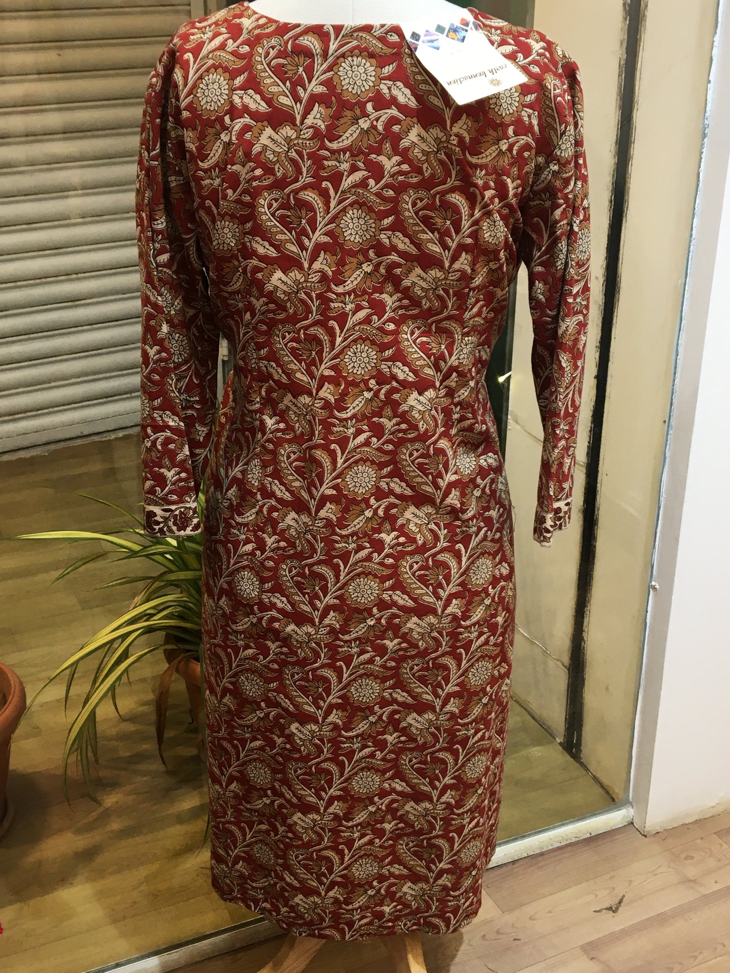 kalamkari cotton kurta