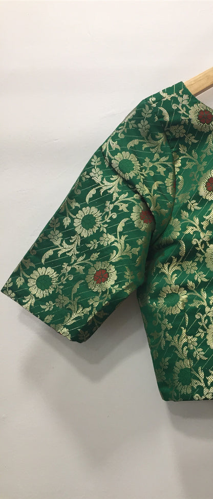 Brocade banarasi padded blouse
