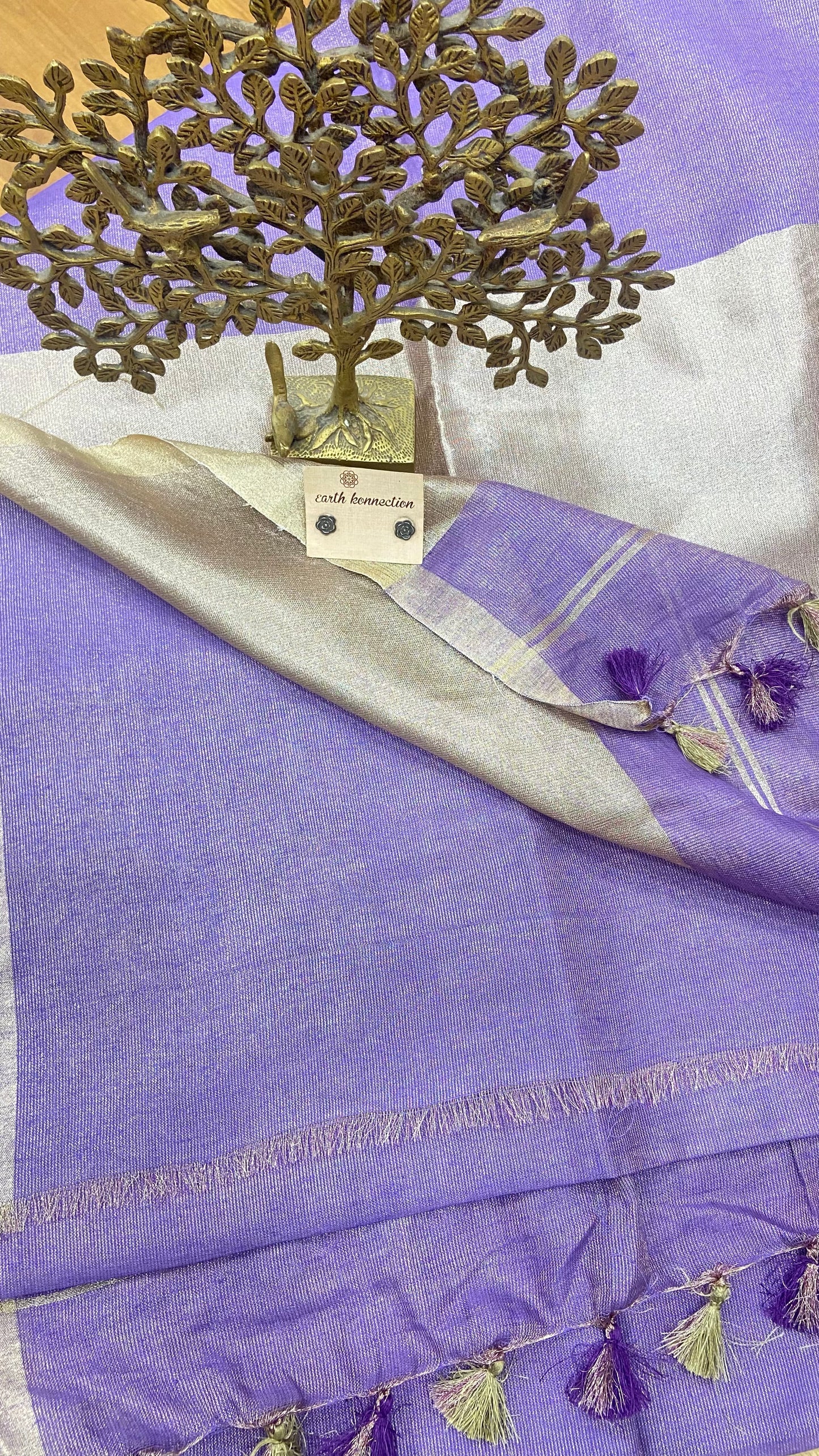Linen Tissue saree