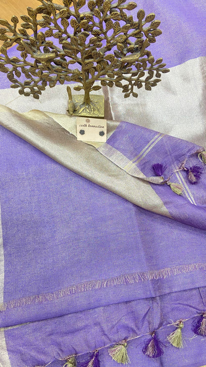 Linen Tissue saree