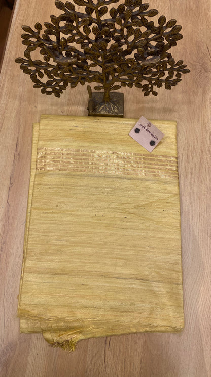 Pure Tussar Silk saree