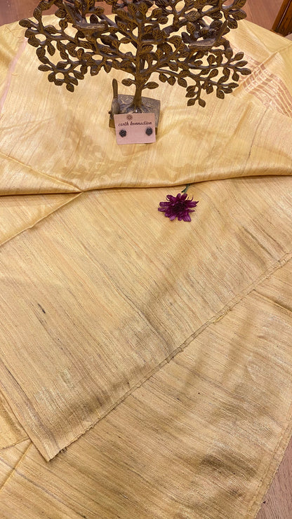 Pure Tussar Silk saree
