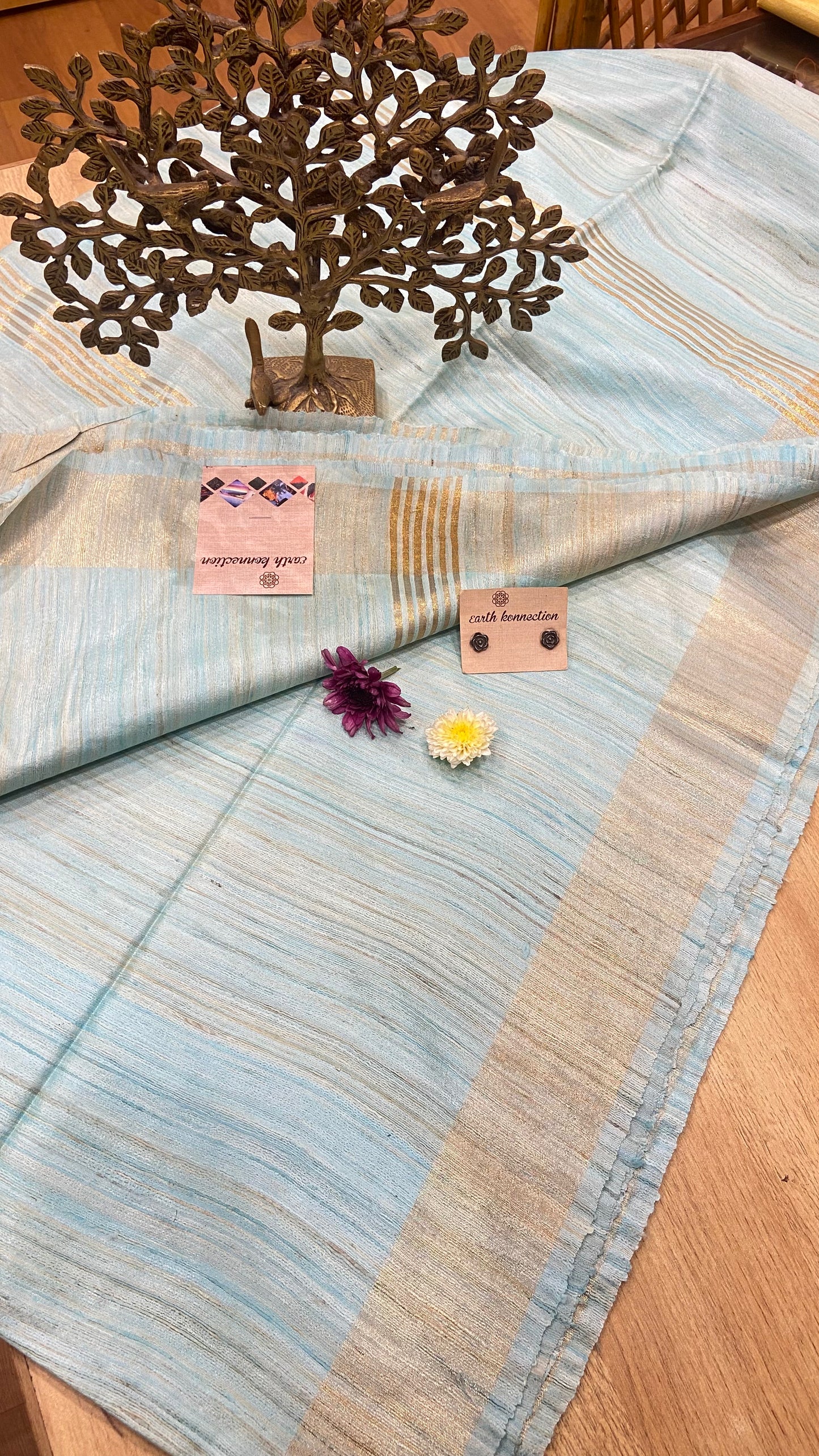 Pure Tussar Silk saree