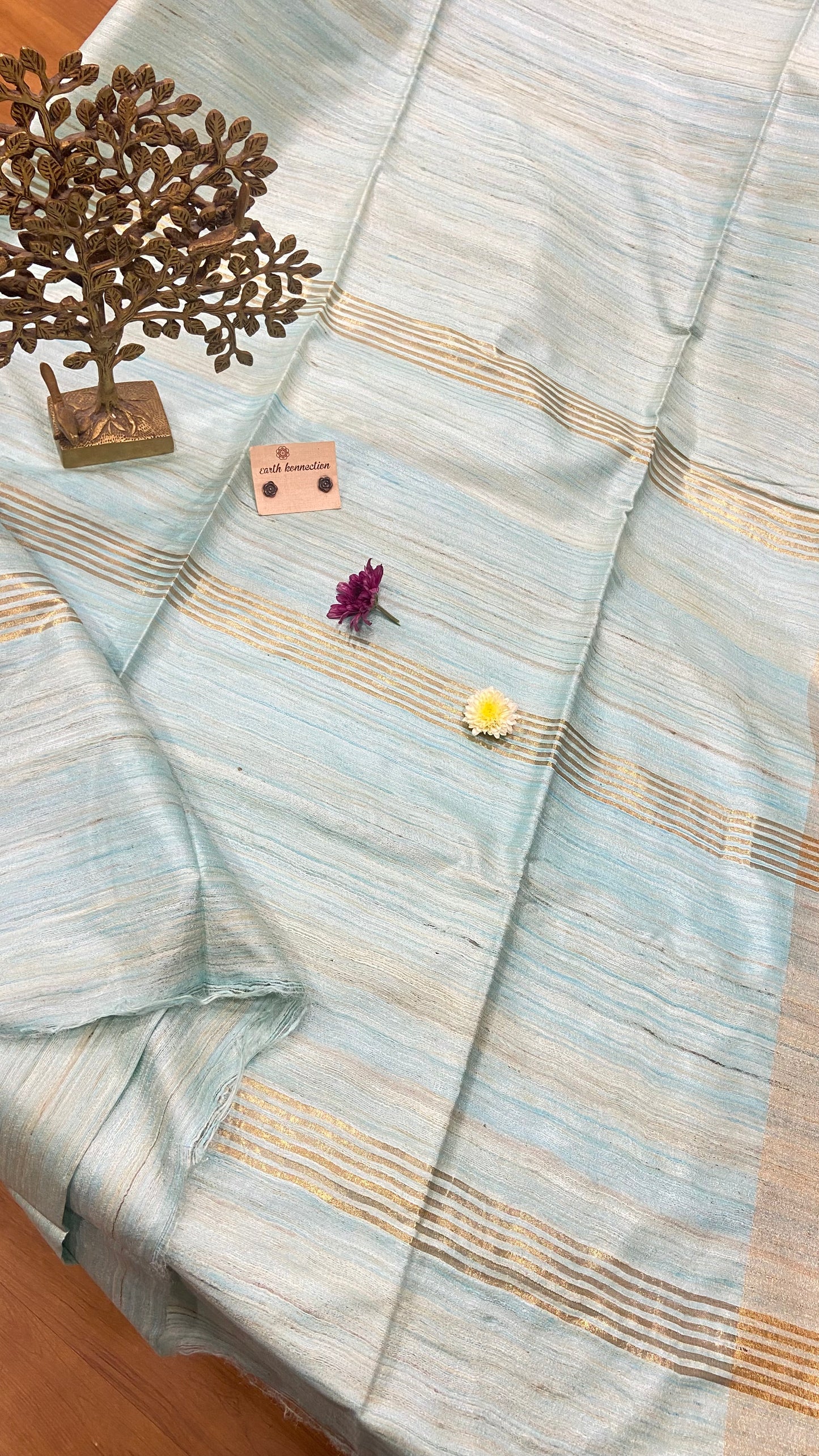 Pure Tussar Silk saree