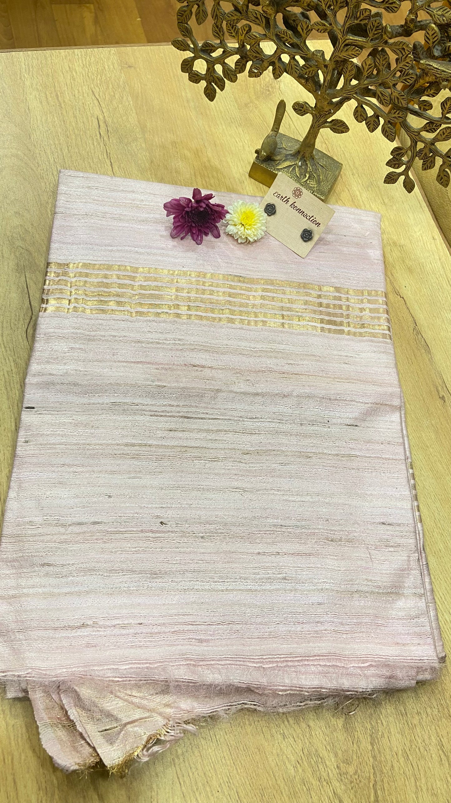 Pure Tussar Silk saree