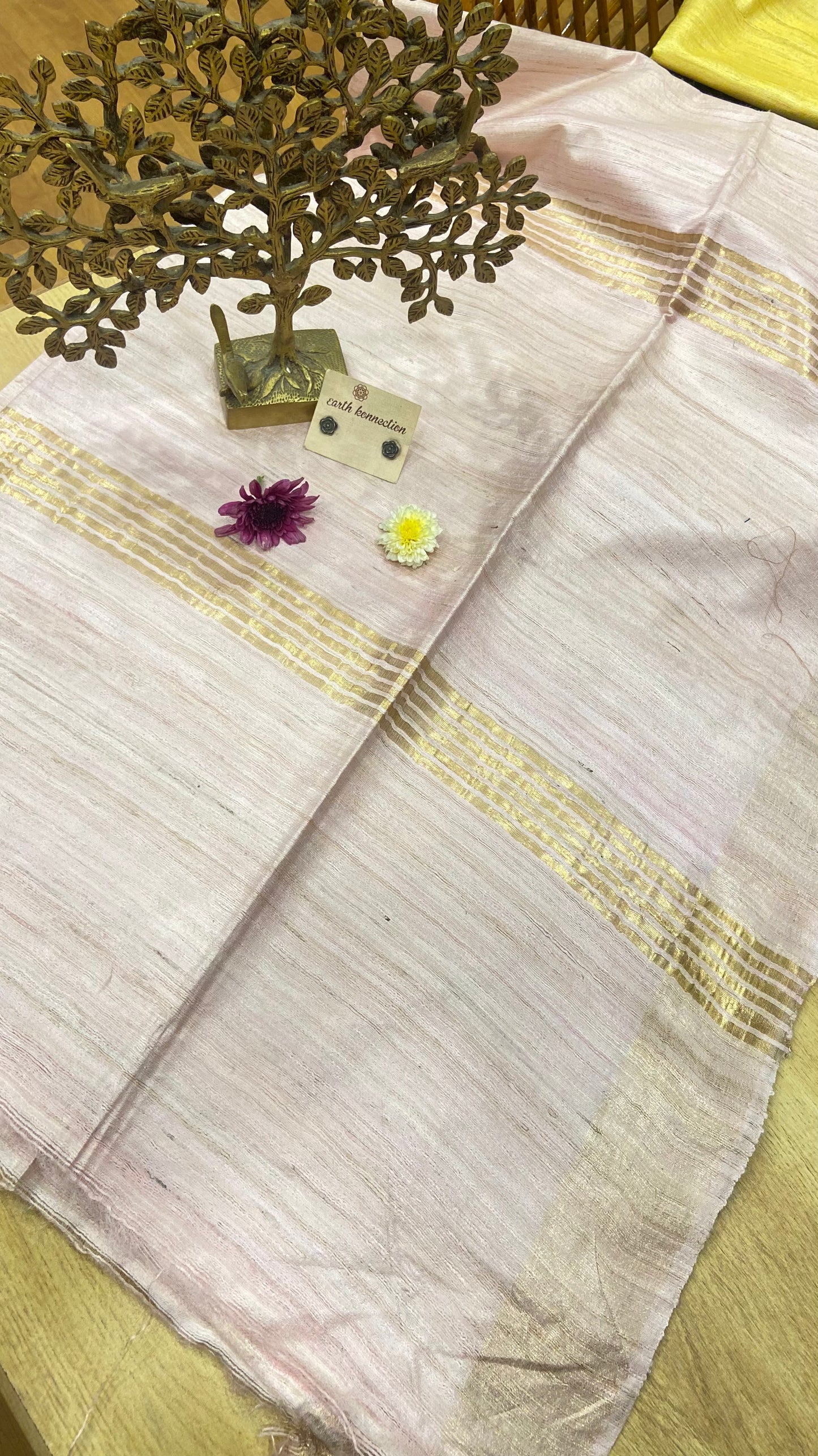 Pure Tussar Silk saree