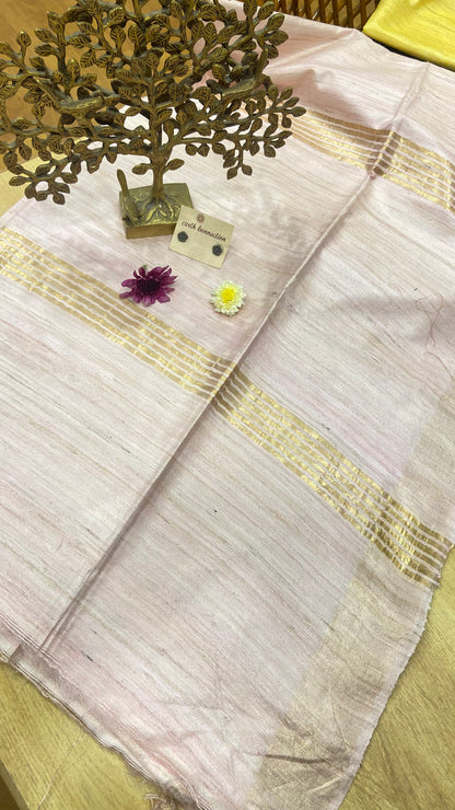 Pure Tussar Silk saree