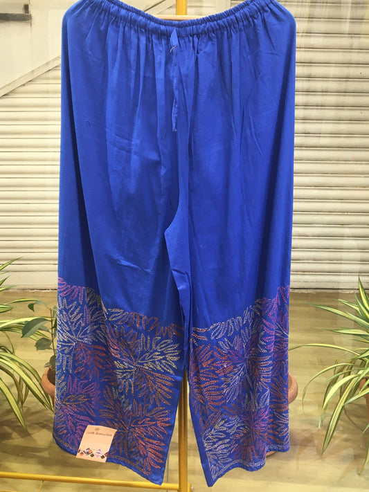 kantha palazzo pant