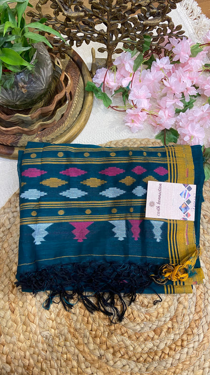 Soft bengal cotton saree