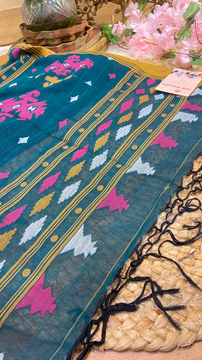 Soft bengal cotton saree