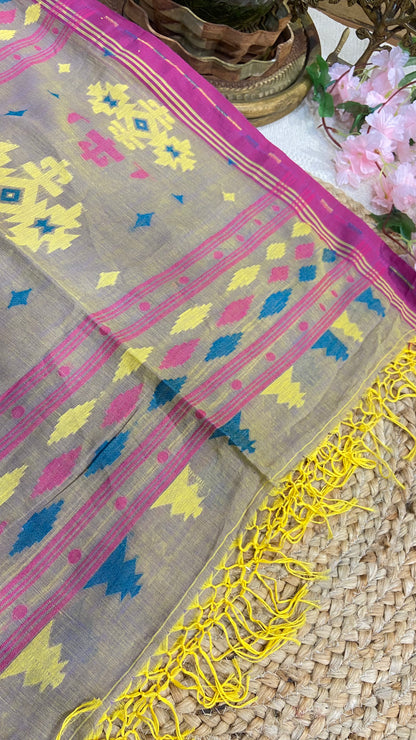 Soft bengal cotton saree