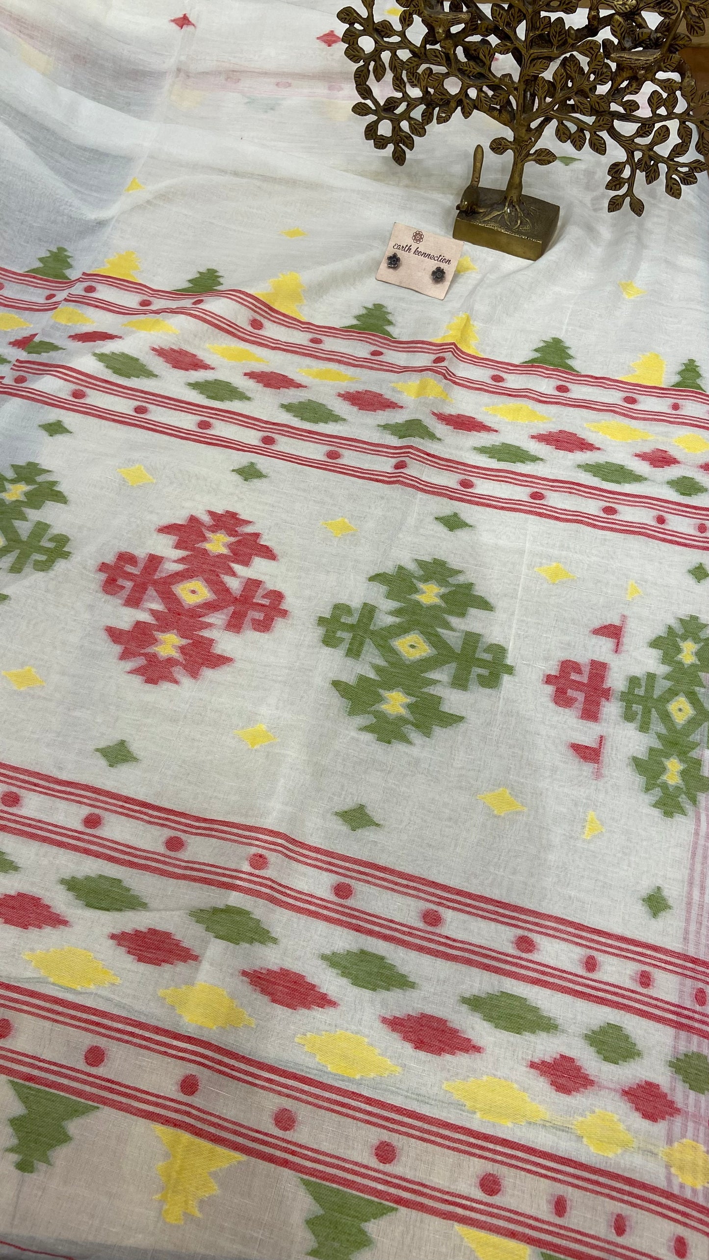 Soft bengal cotton saree