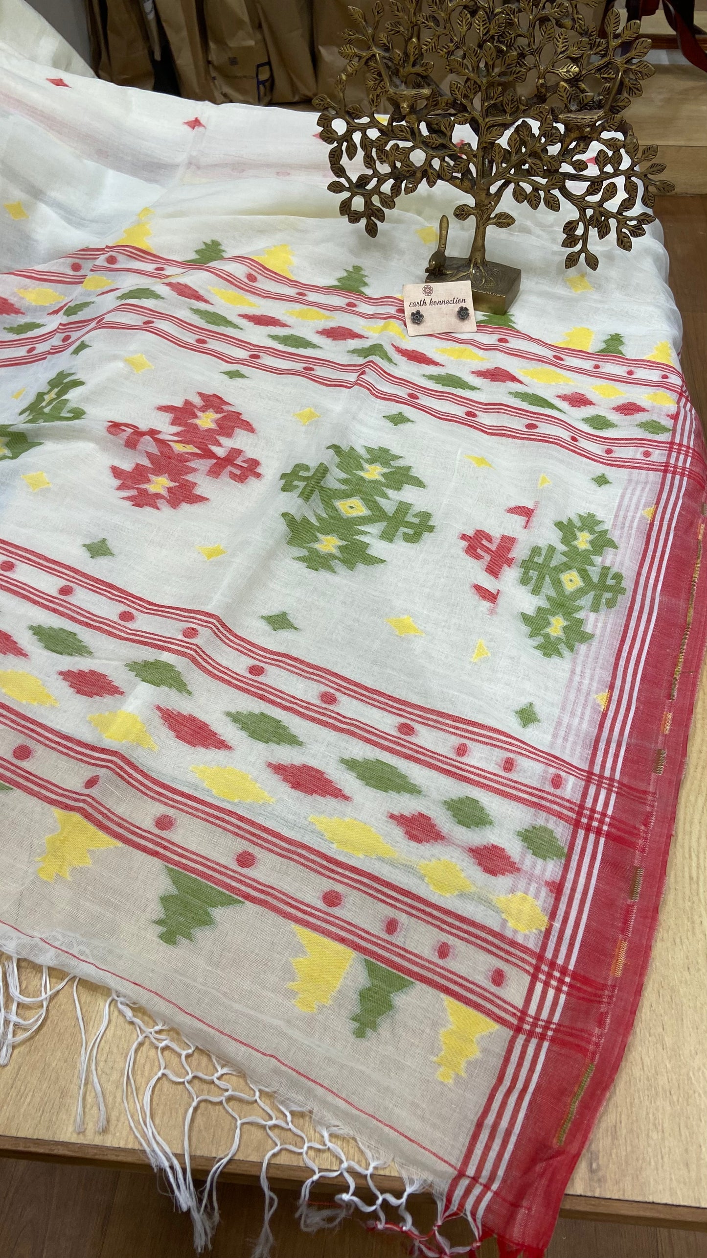 Soft bengal cotton saree