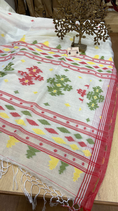 Soft bengal cotton saree