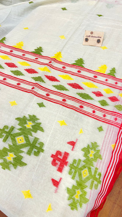 Soft bengal cotton saree