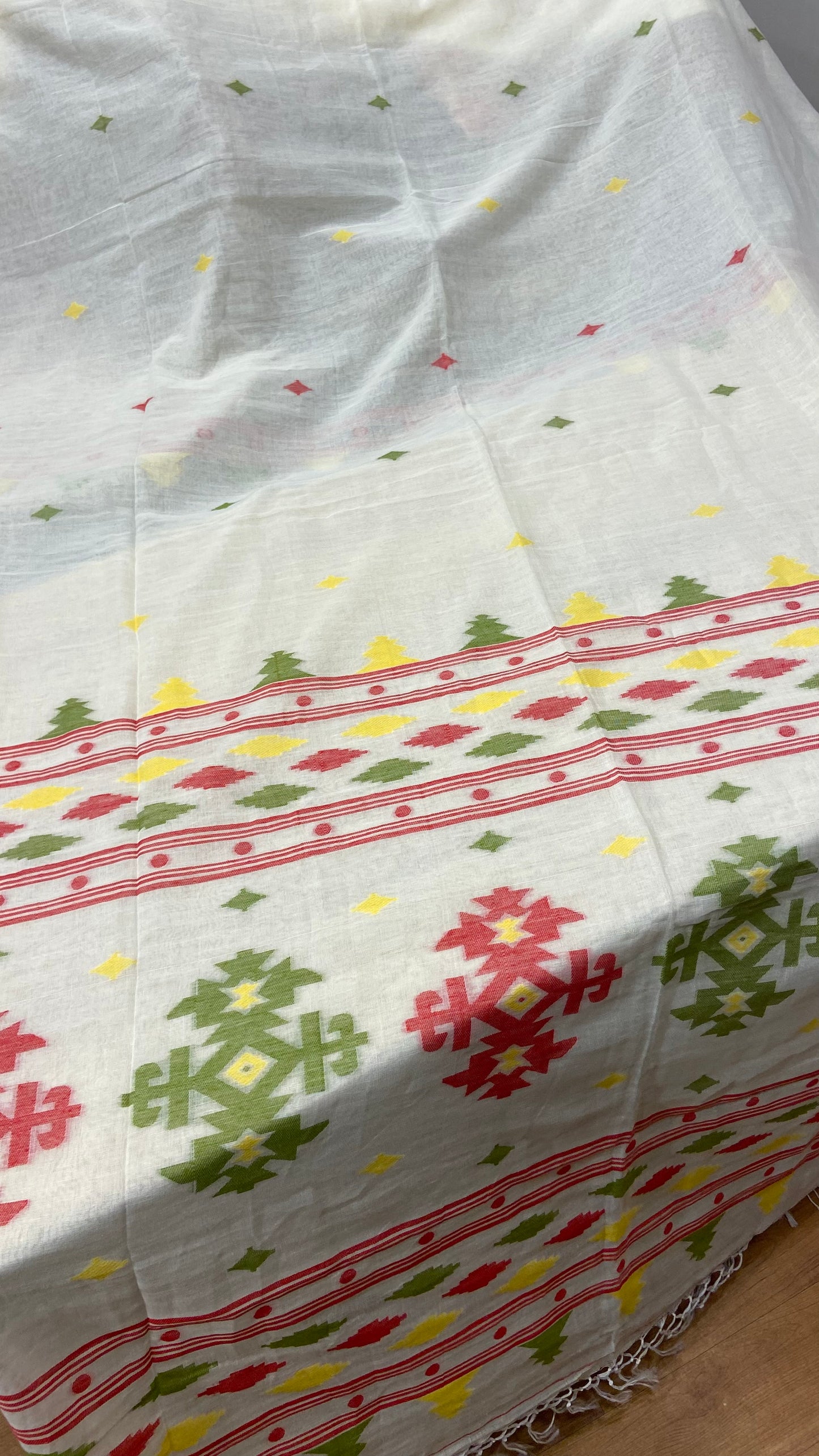 Soft bengal cotton saree