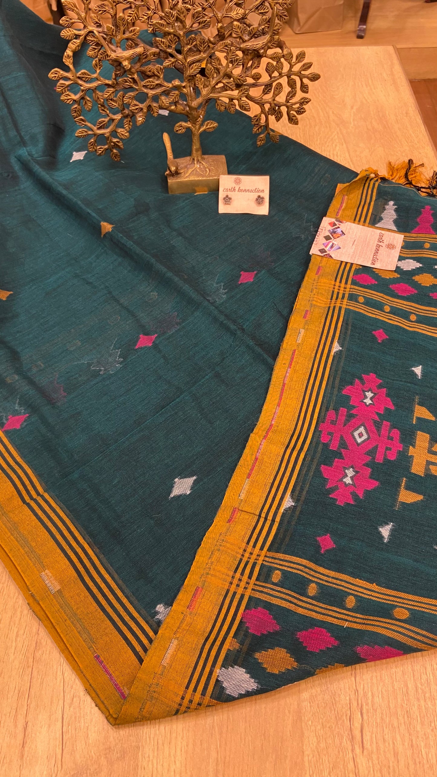 Soft bengal cotton saree