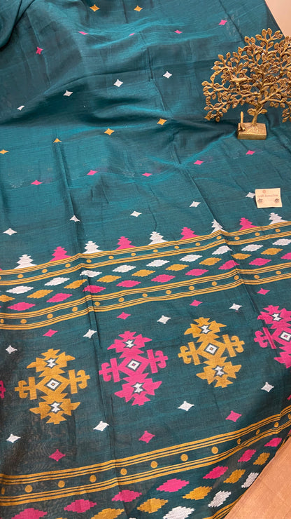 Soft bengal cotton saree