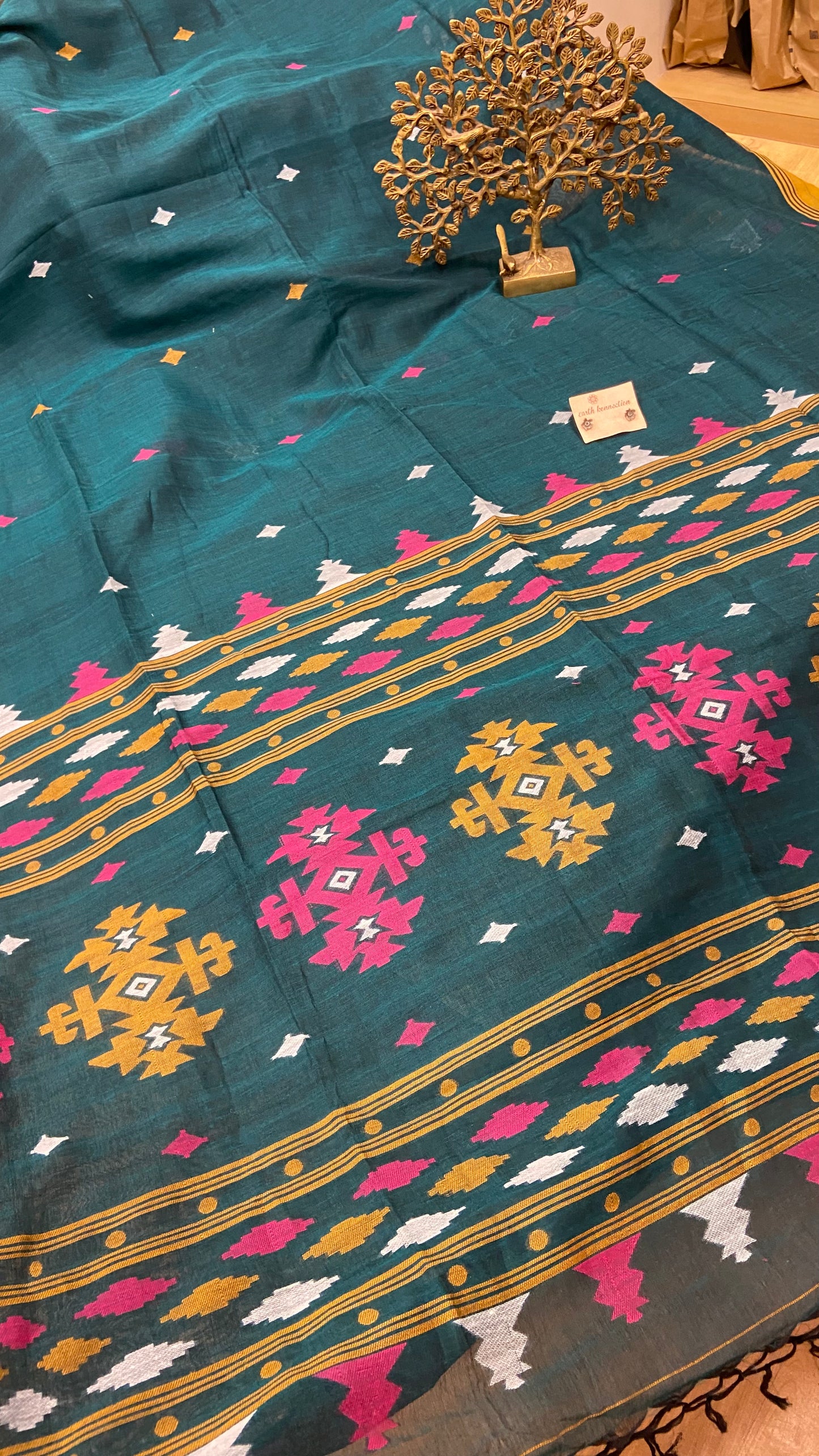 Soft bengal cotton saree