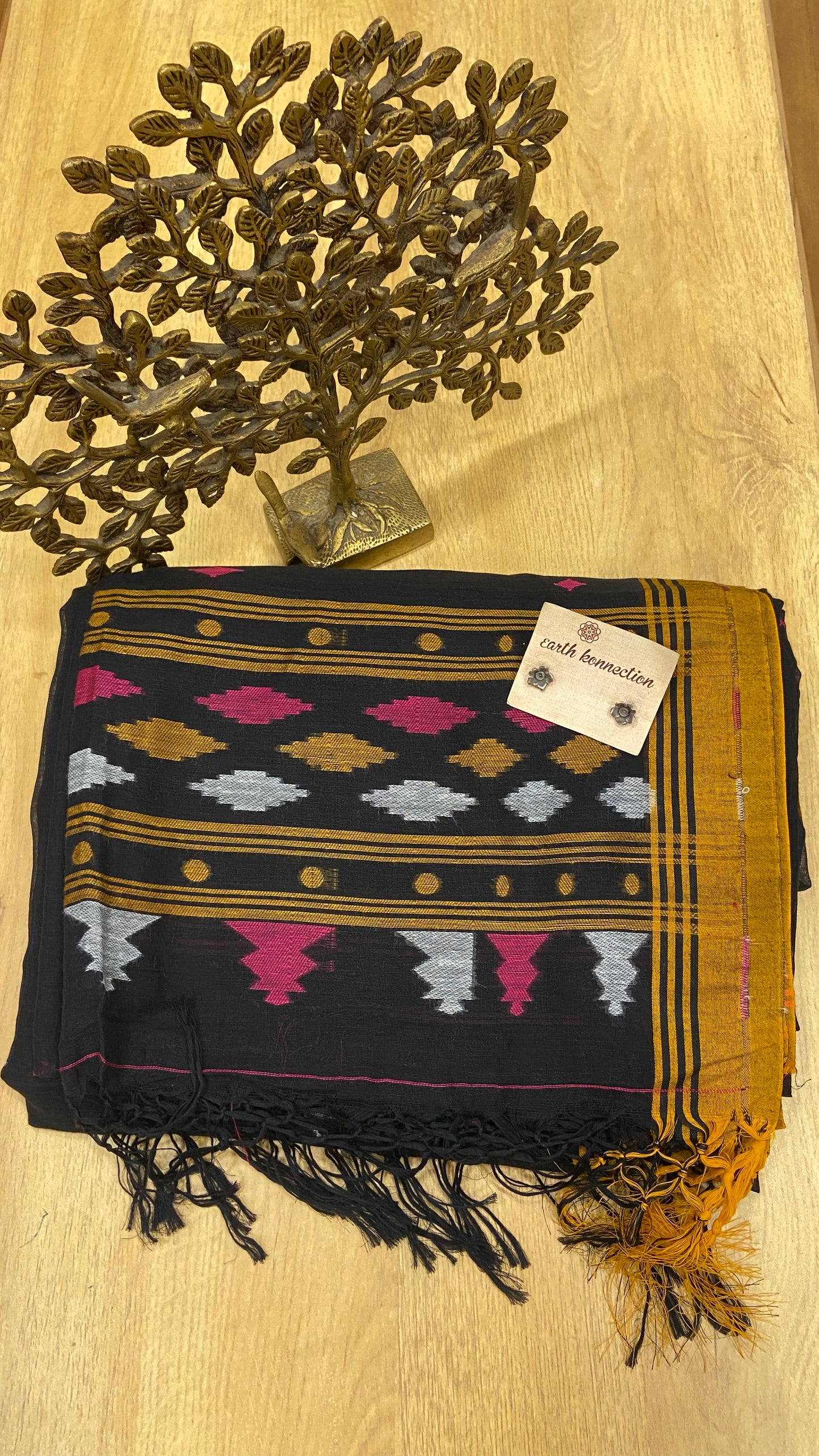 Soft bengal cotton saree