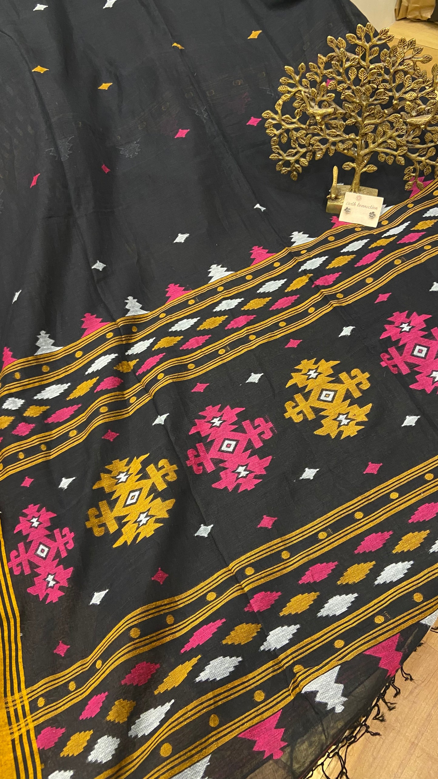 Soft bengal cotton saree