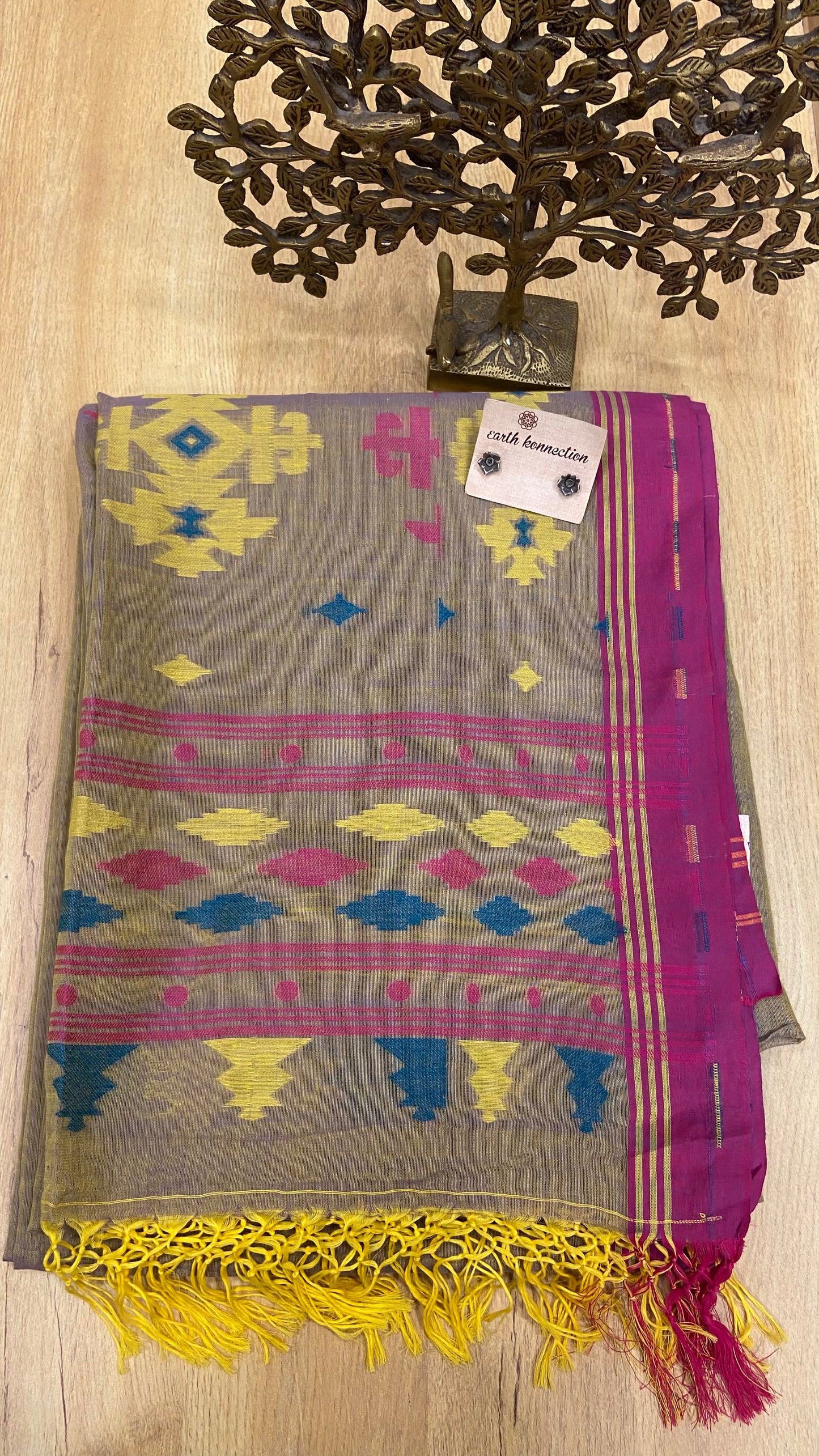 Soft bengal cotton saree