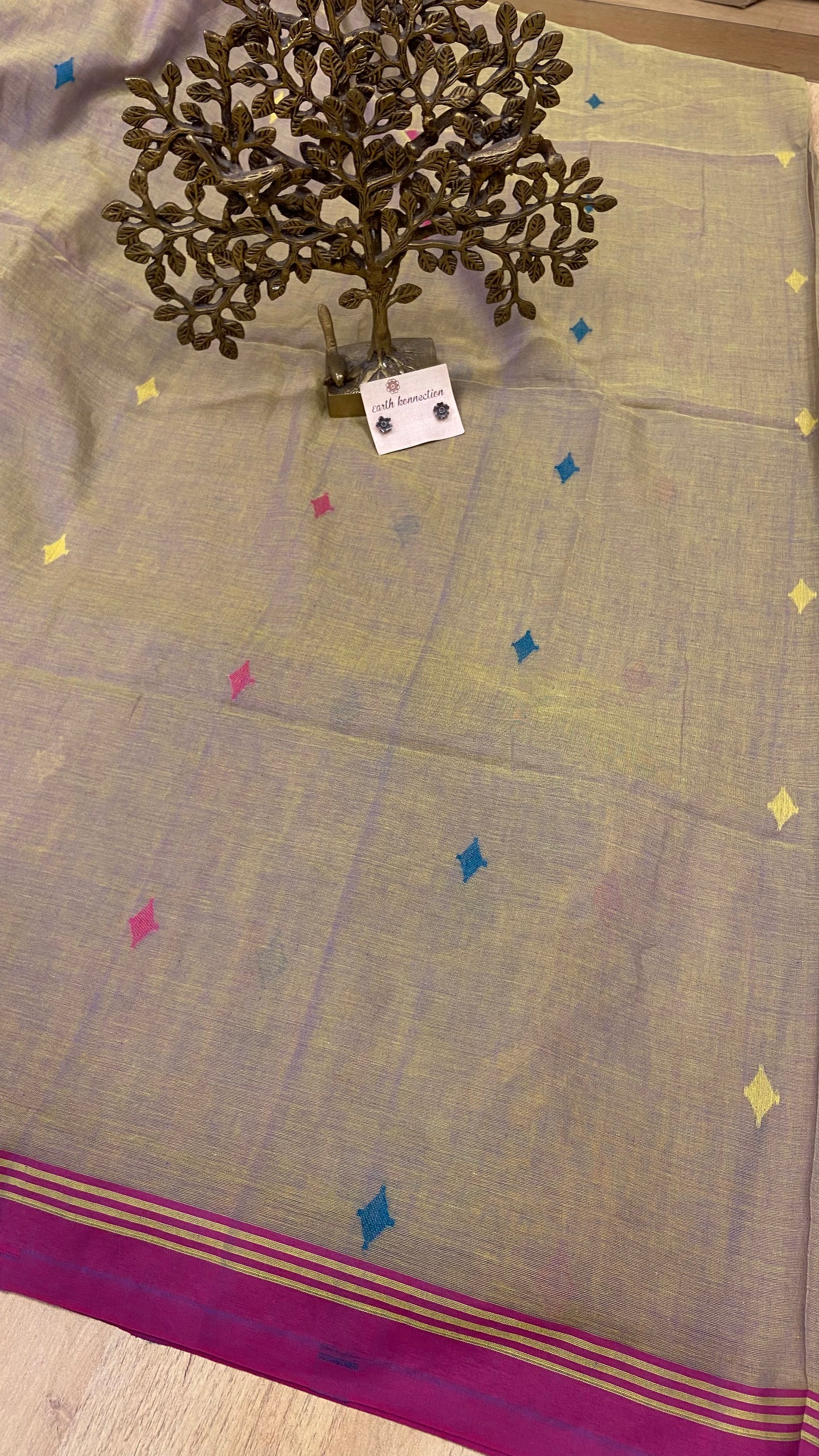 Soft bengal cotton saree