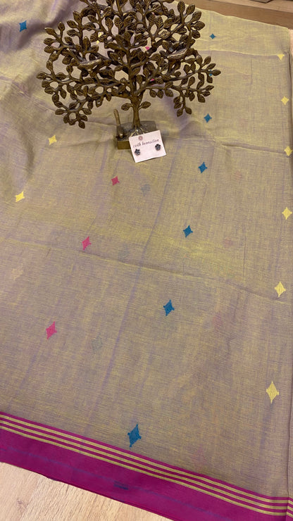 Soft bengal cotton saree