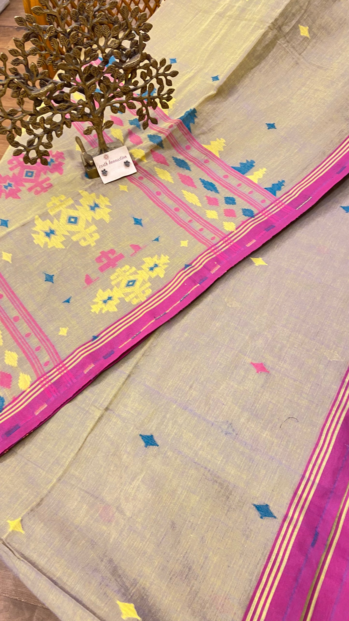Soft bengal cotton saree