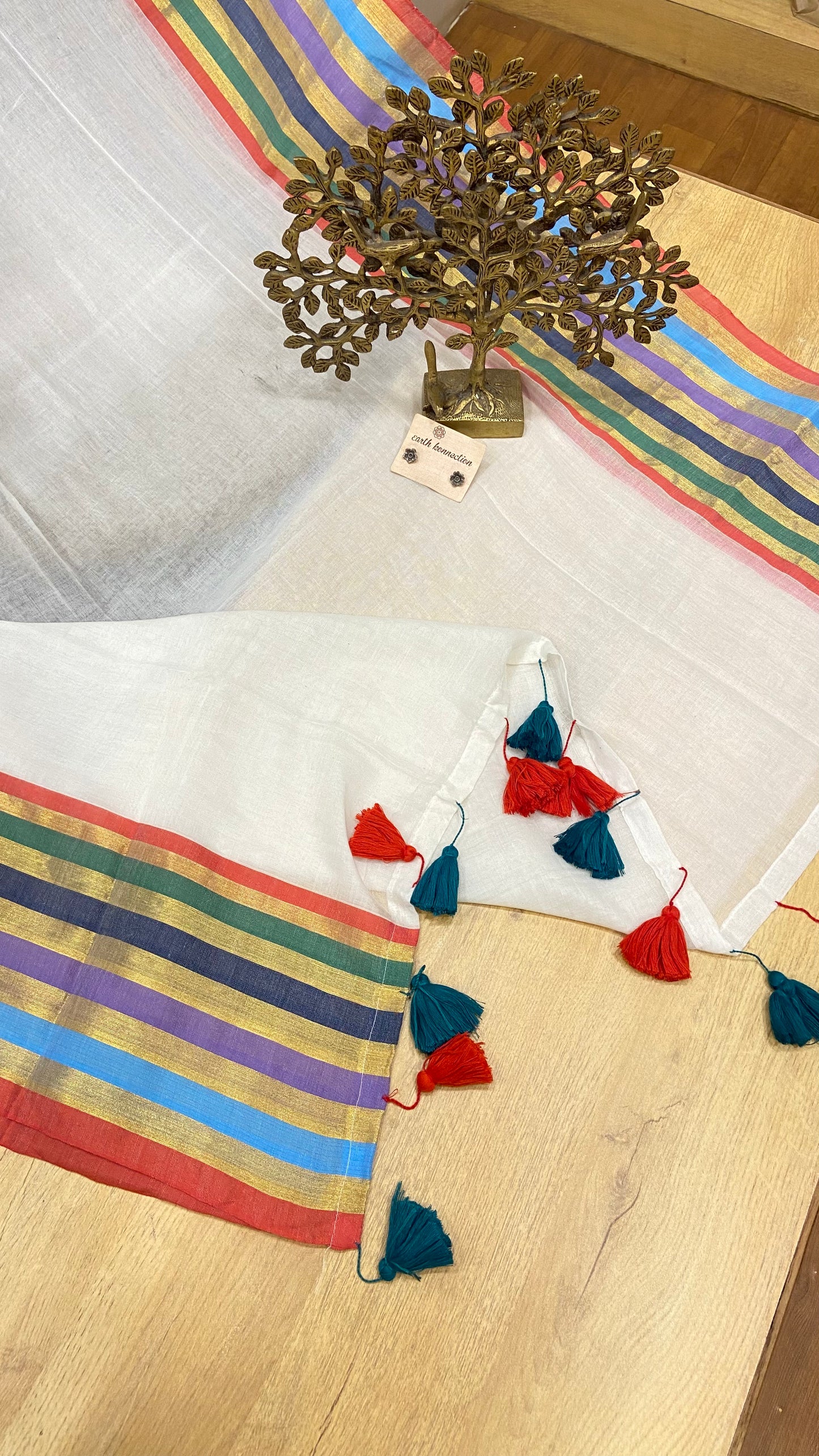 Mulmul Cotton saree