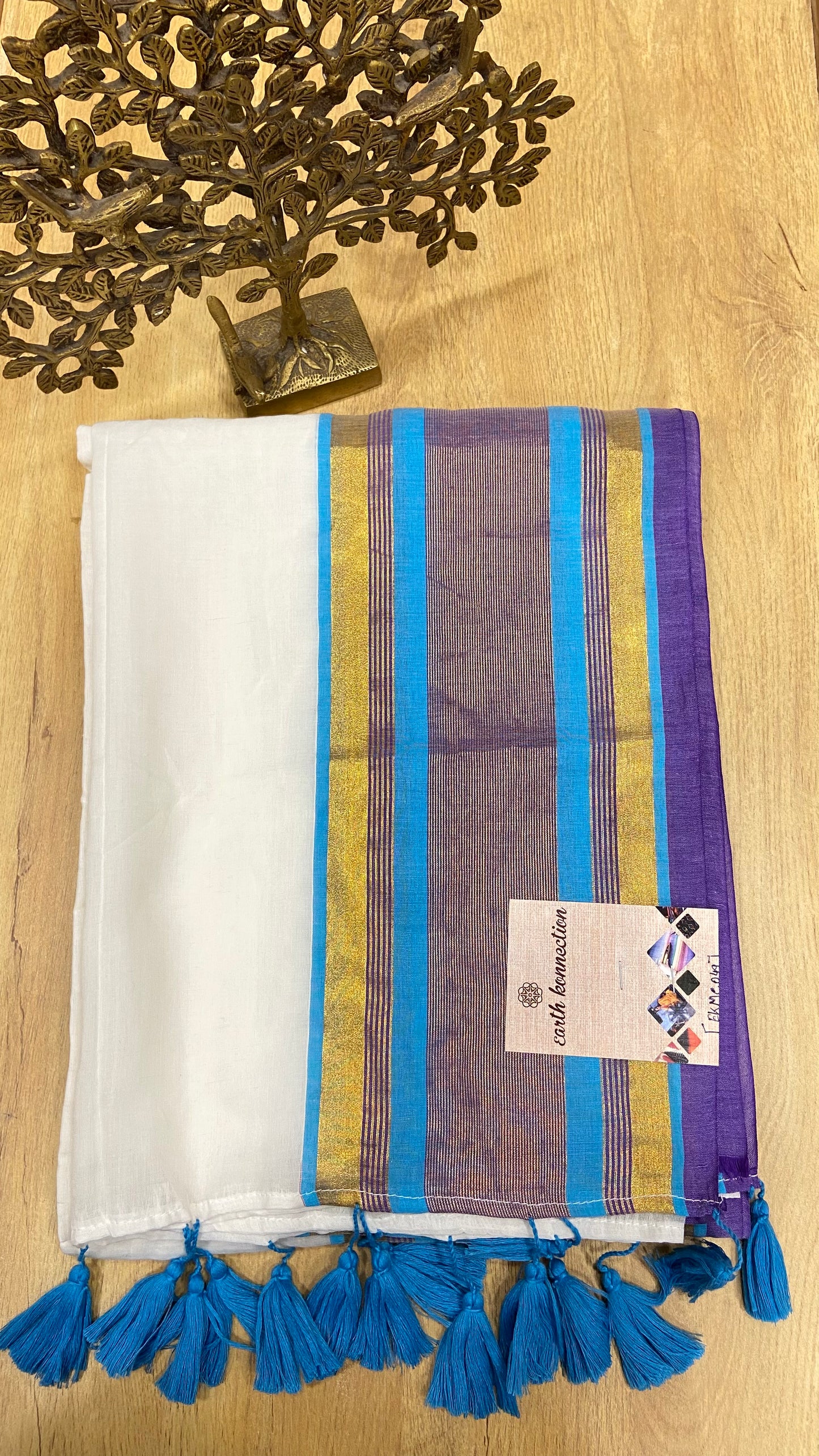 Mulmul Cotton saree