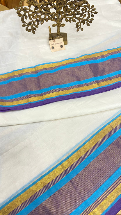 Mulmul Cotton saree