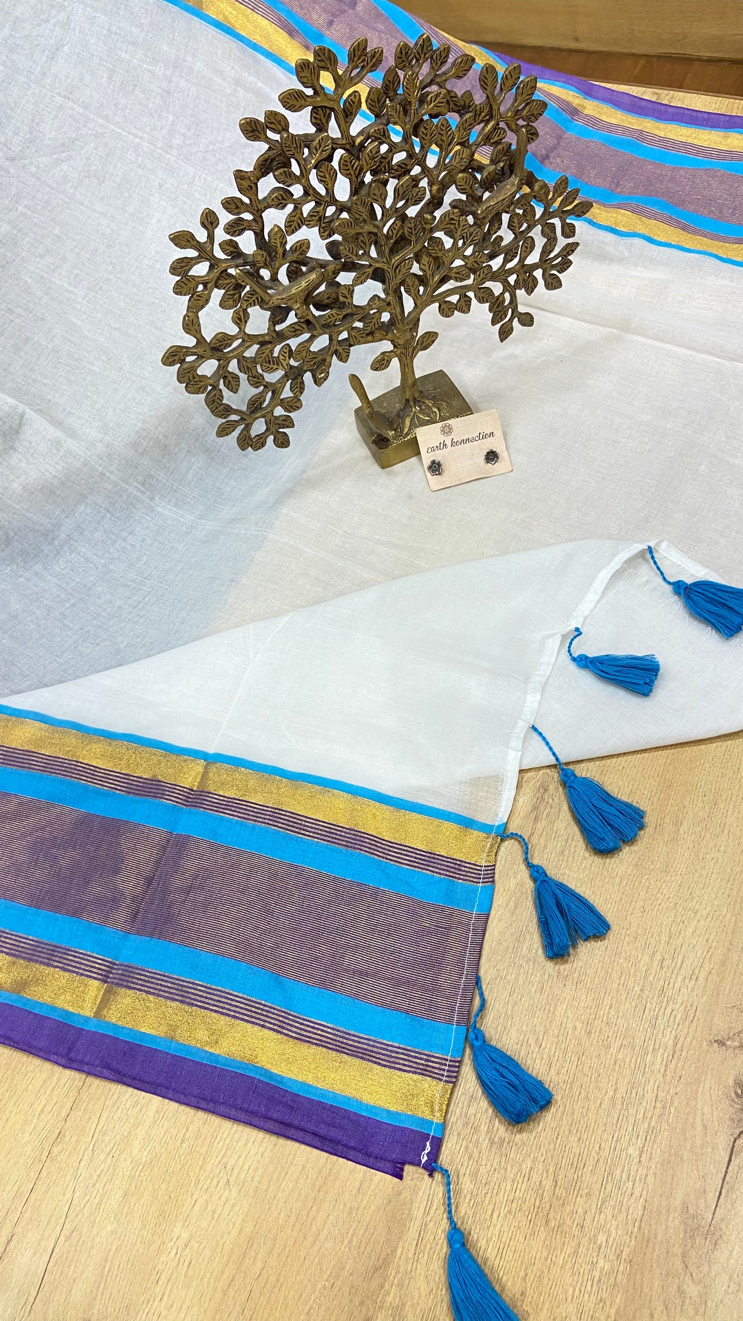 Mulmul Cotton saree