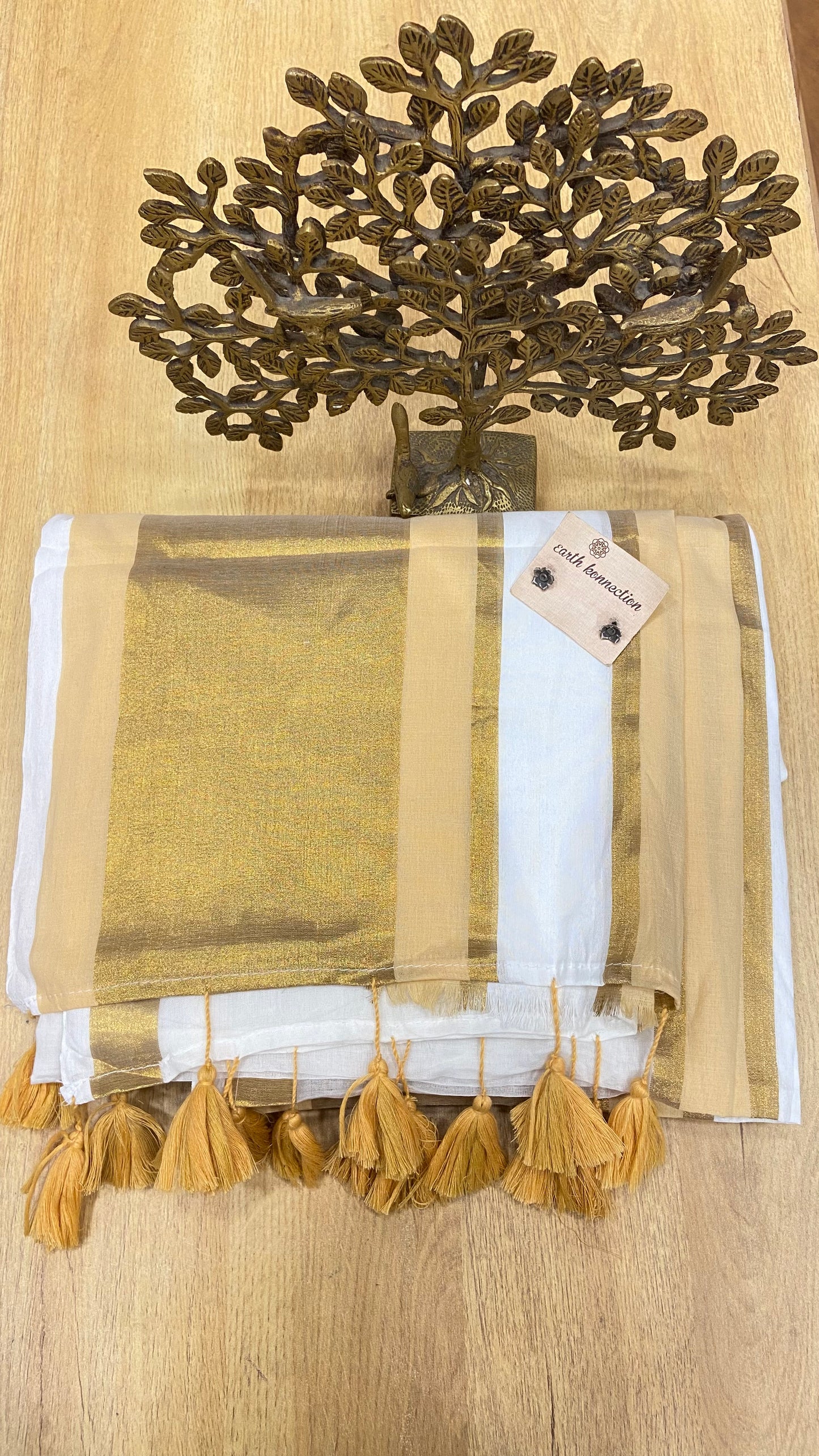 Mulmul Cotton saree
