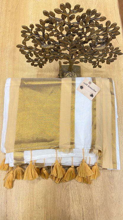 Mulmul Cotton saree