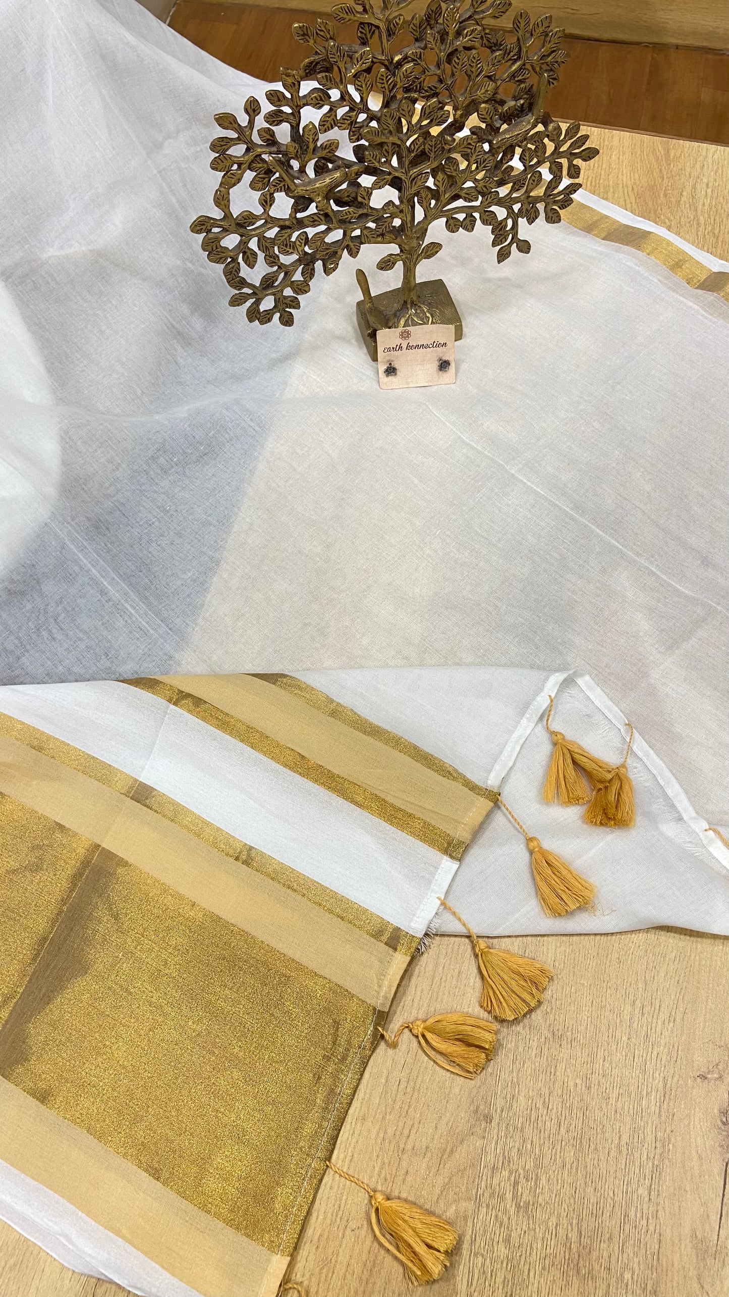 Mulmul Cotton saree