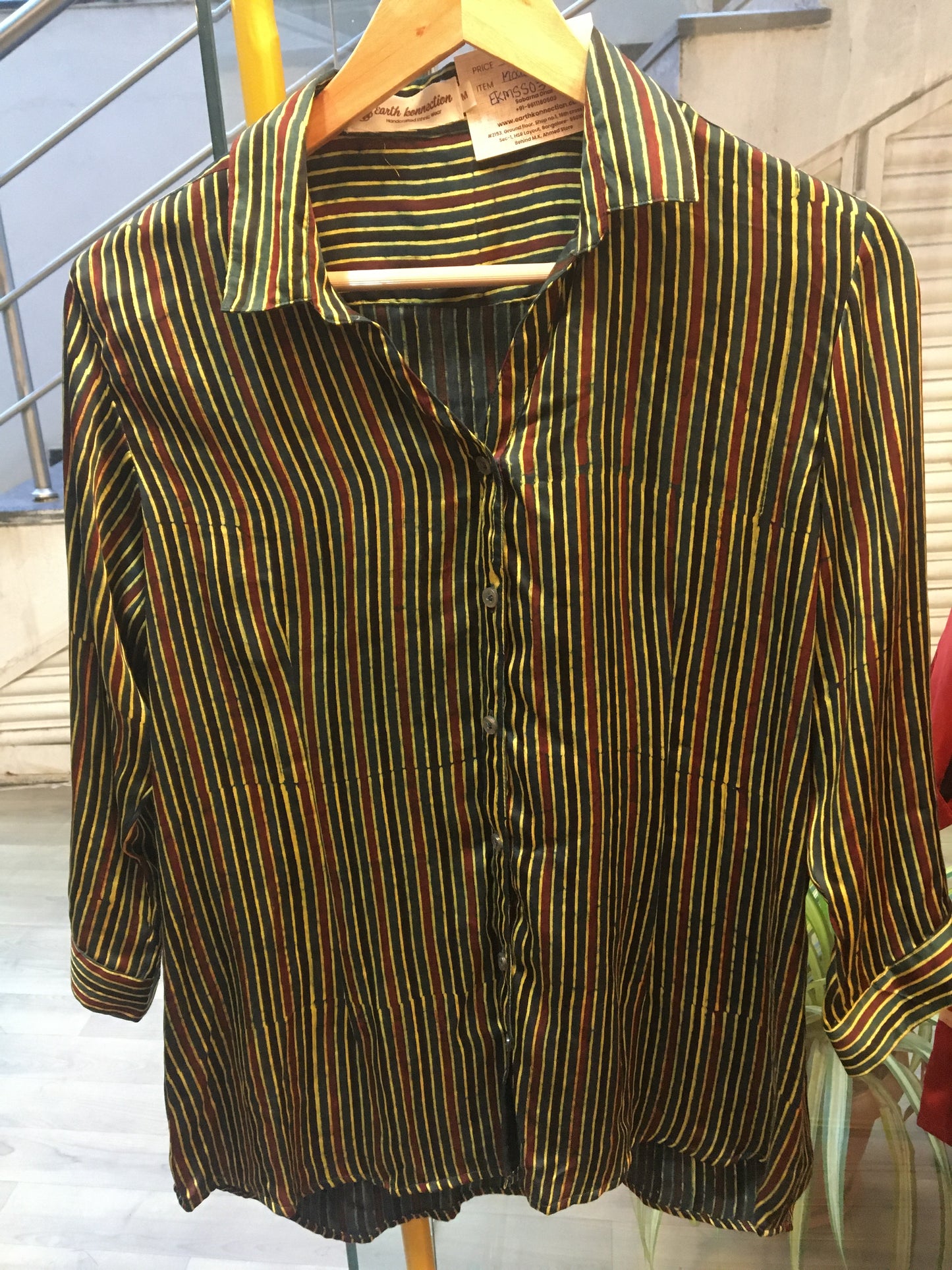 Modal silk shirt